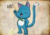 blue cat